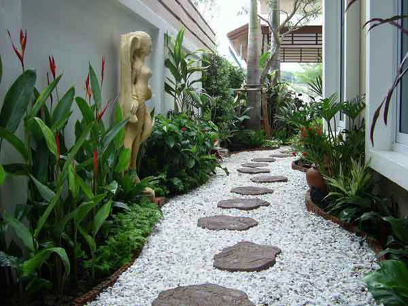 мраморная крошка ландшафт